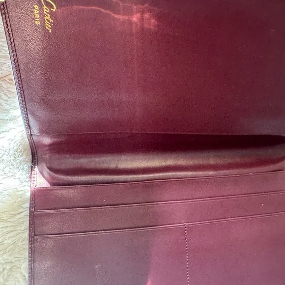 Cartier long wallet !! Very clean !! No smell - Picture 6 of 8